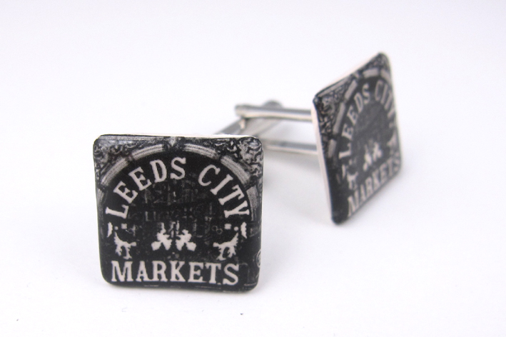 Leeds Market cufflinks